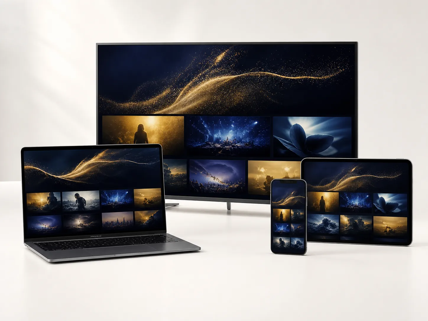 IPTV auf Fernseher, Laptop, Tablet und Smartphone