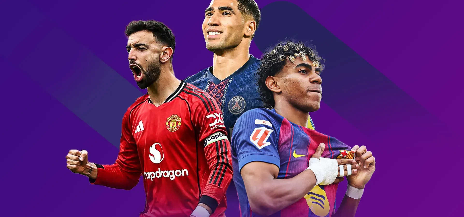 Fußballstars für Premium 4K IPTV Streaming