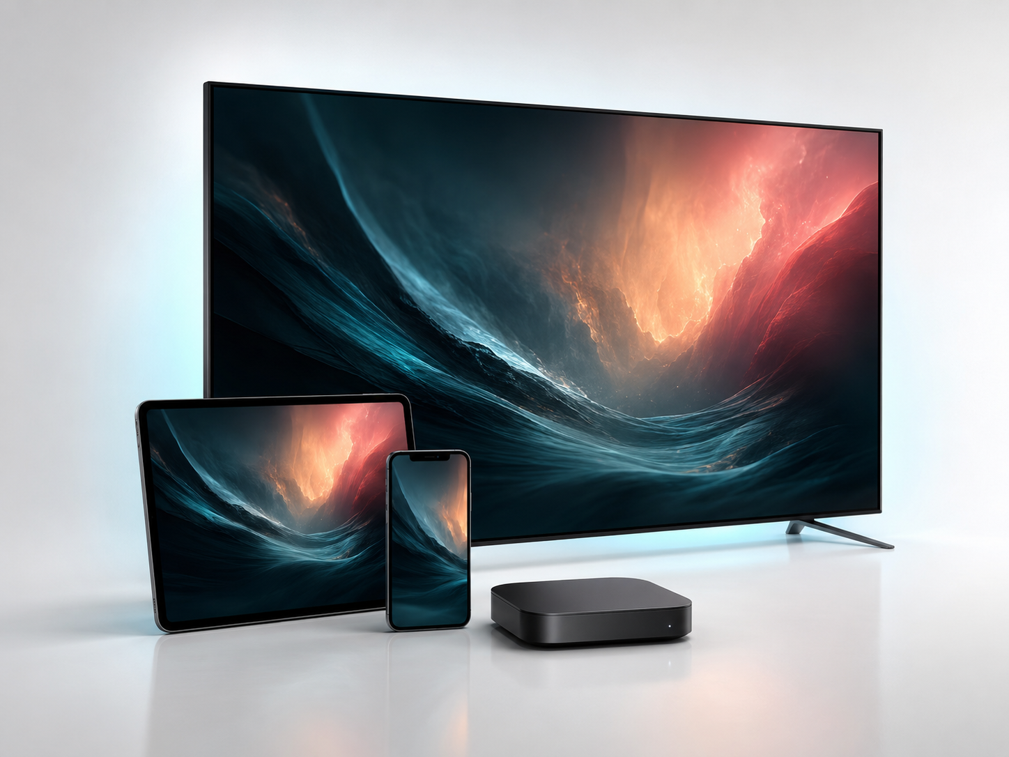 Streaming auf TV, Smartphone und Computer