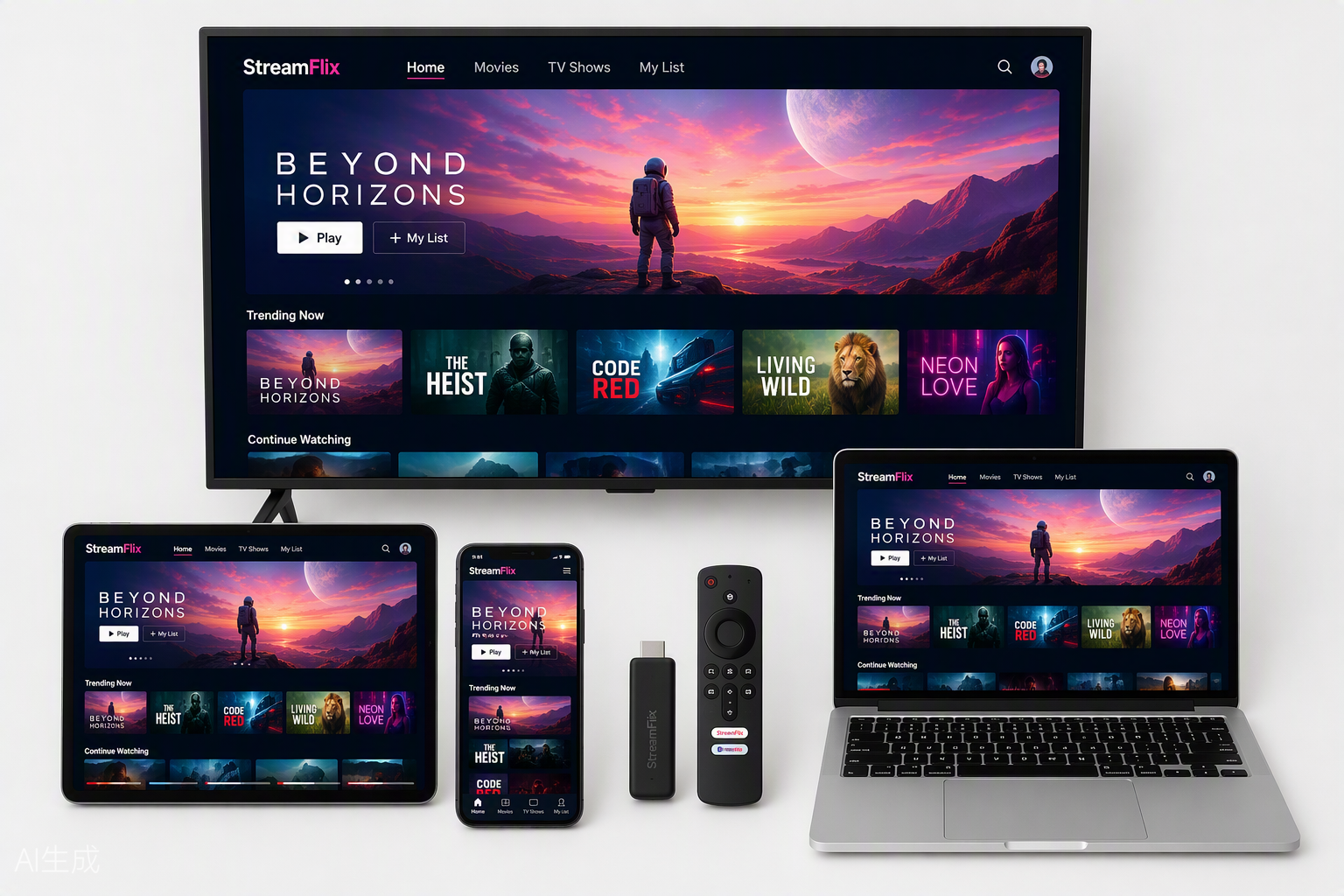 IPTV auf allen Geräten – Smart TV, Smartphone, Tablet, Laptop und Fire TV Stick